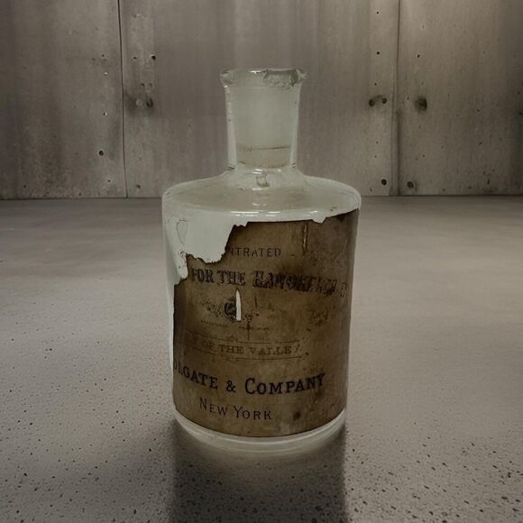 Antique Colgate & Company Apothecary Jar with Original Label - Early 1900s - Picture 1 of 7